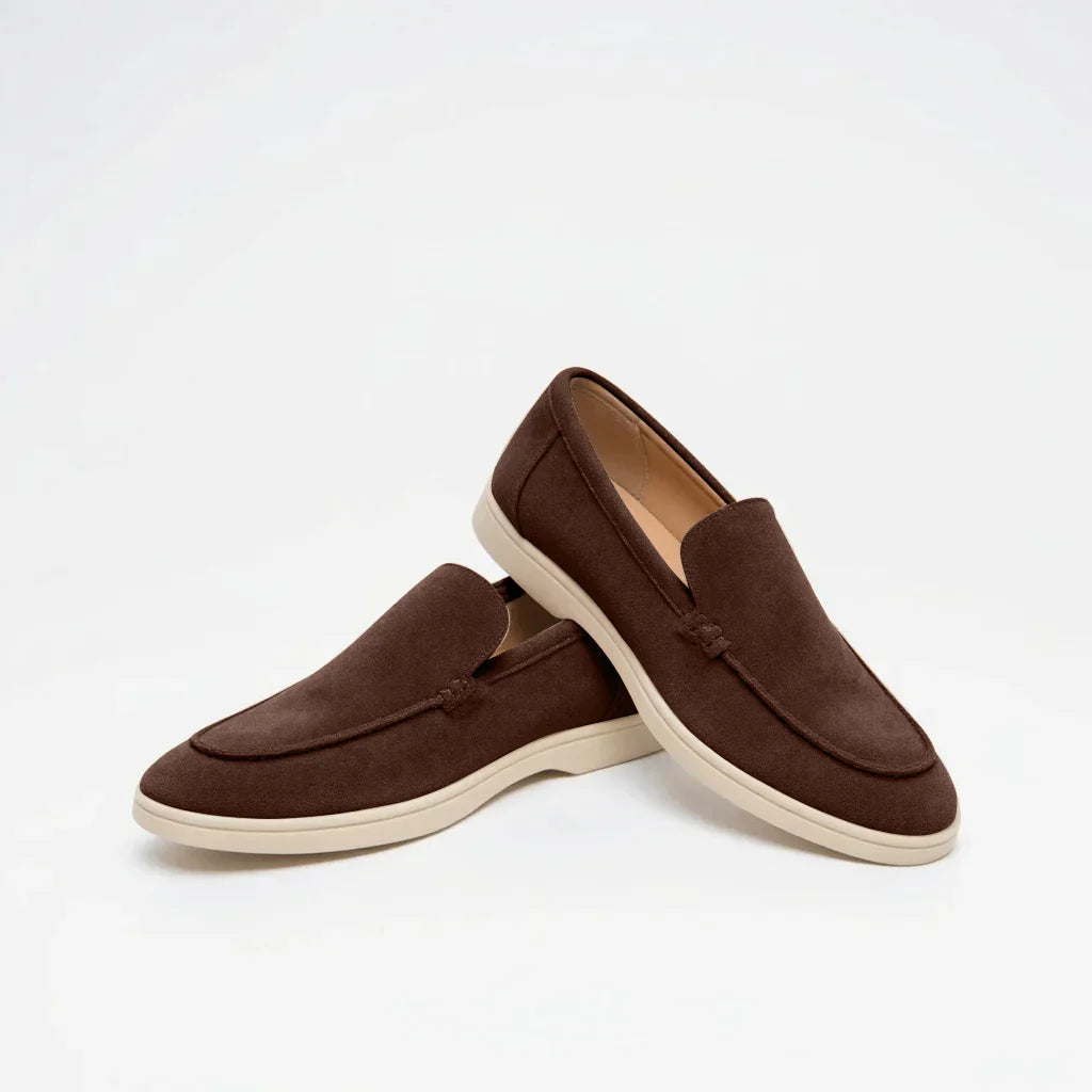 MONACO Rayrush Suede Loafers