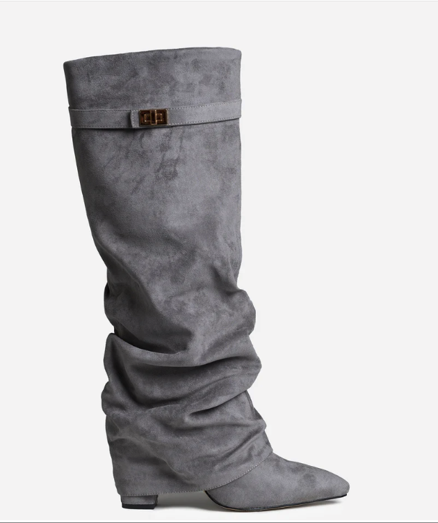 Lavista Slouchy Suede knee high boots