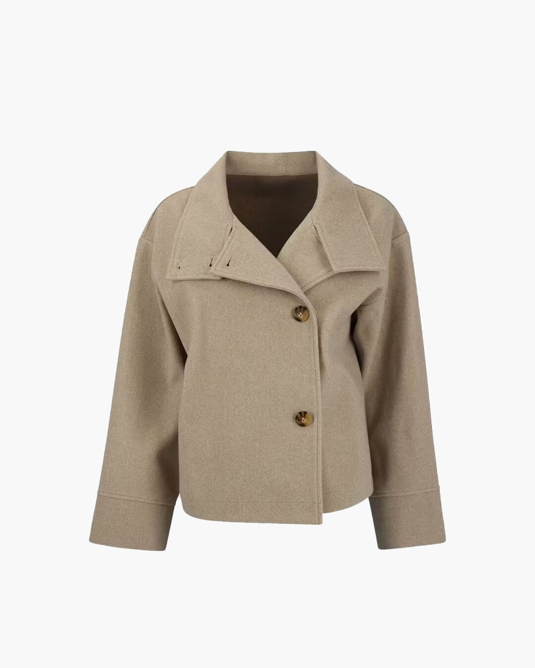 Elegant Rosalia jacket with stand - up collar - Sansa London