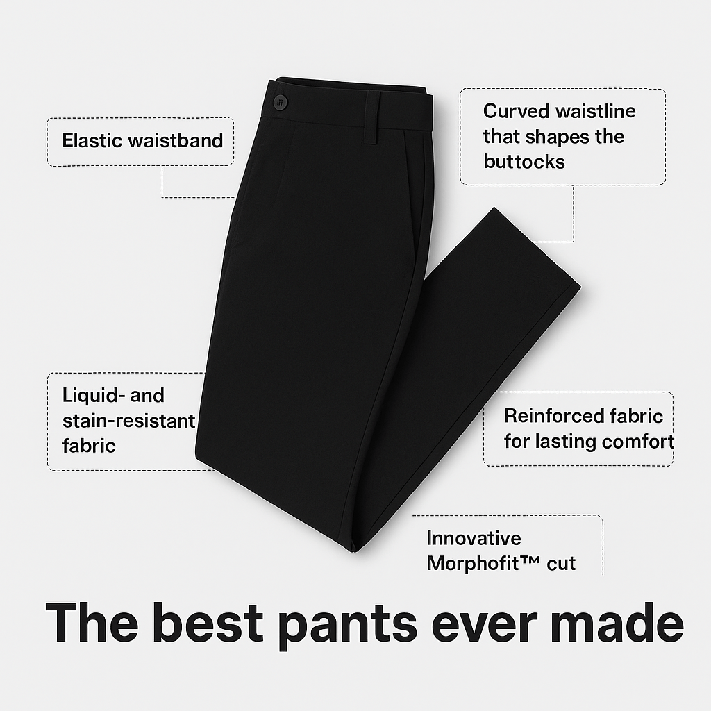 MorphoFit™ stretch pants - Sansa London