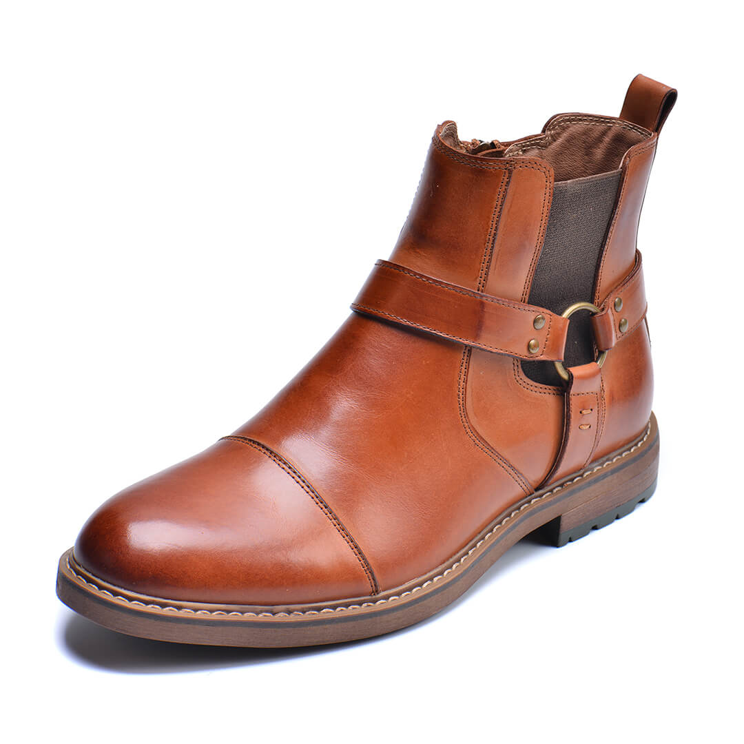 Roadster Leather Boots - Sansa London