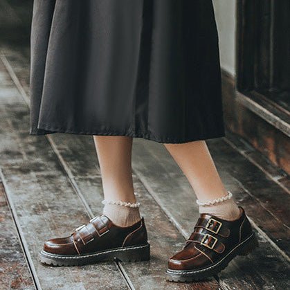 Sinclair Buckle Shoes - Sansa London