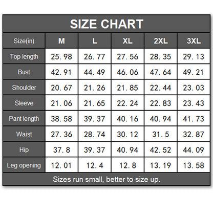 Men's Outfit Casual 2 Piece Contrast Sports Jogging Tracksuits Set