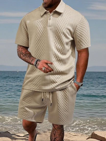 Azure Breeze Casual Set