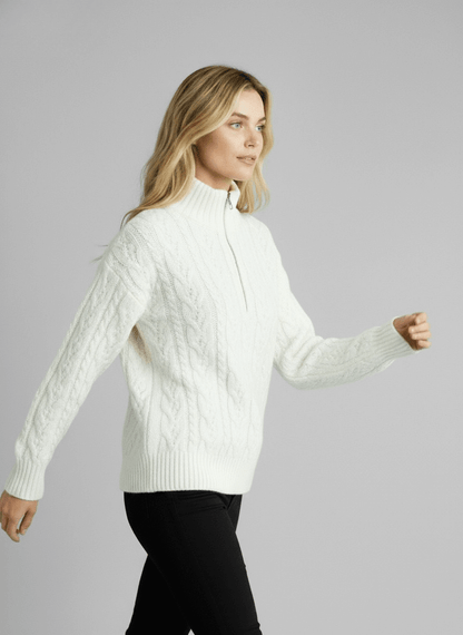 Amy Sweater with Zipper 2