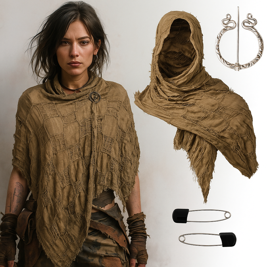 MEDIEVAL DRIFTER'S CLOAK