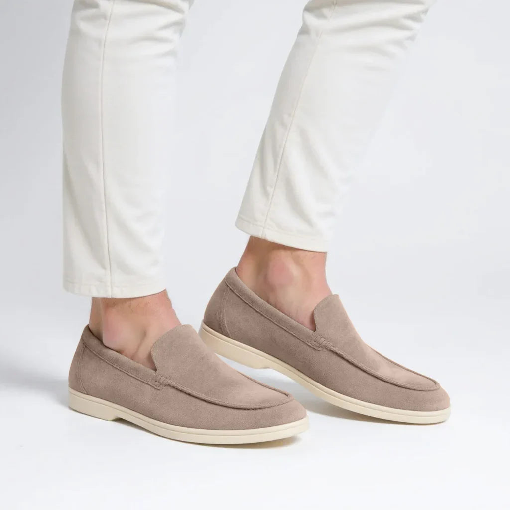 MONACO Rayrush Suede Loafers