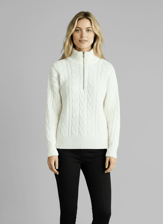 Amy Sweater with Zipper 2