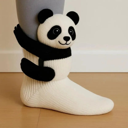 SnugglePals 3D Knit Animal Socks