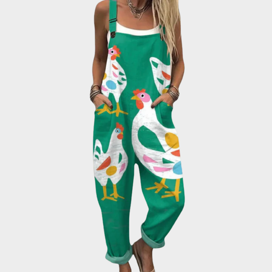 Relaxed Dungaree Jumpsuit