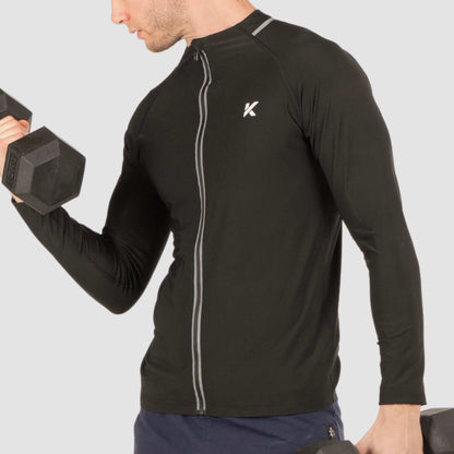 Kewlioo Pro Sauna Jacket for Men (Full/Half Zip)