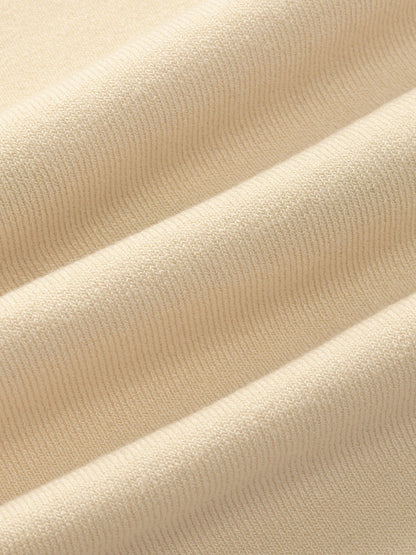 Fitted Double-Breasted V-Neck Mini Dress