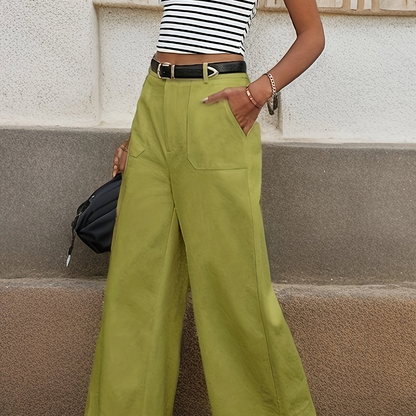 Mara High-Waisted Relaxed Trousers