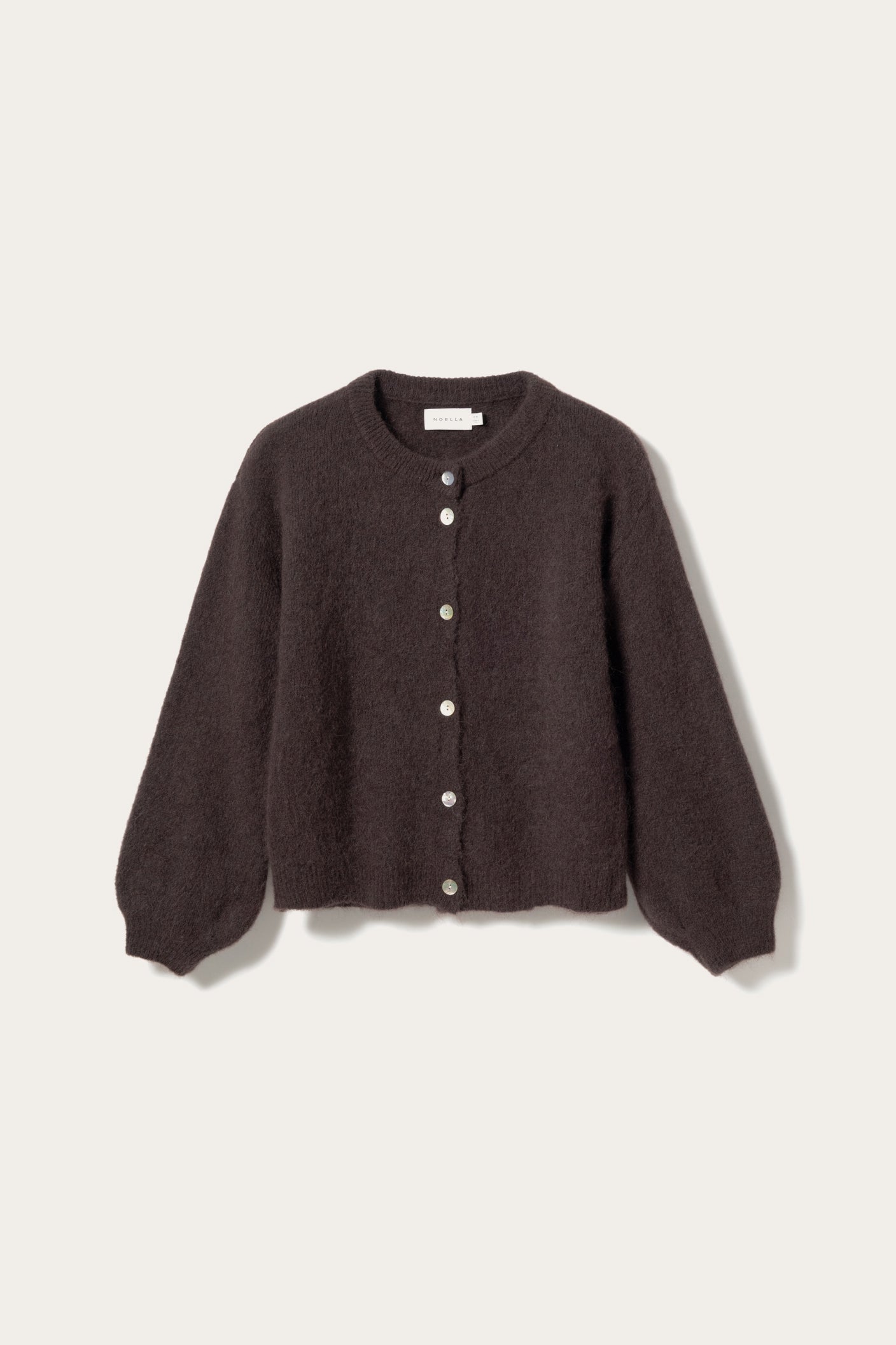 Kae Knit Cardigan Chocolate