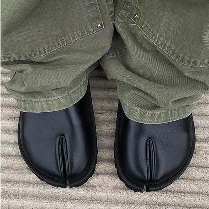 ARIA TABI BUCKLE MULES