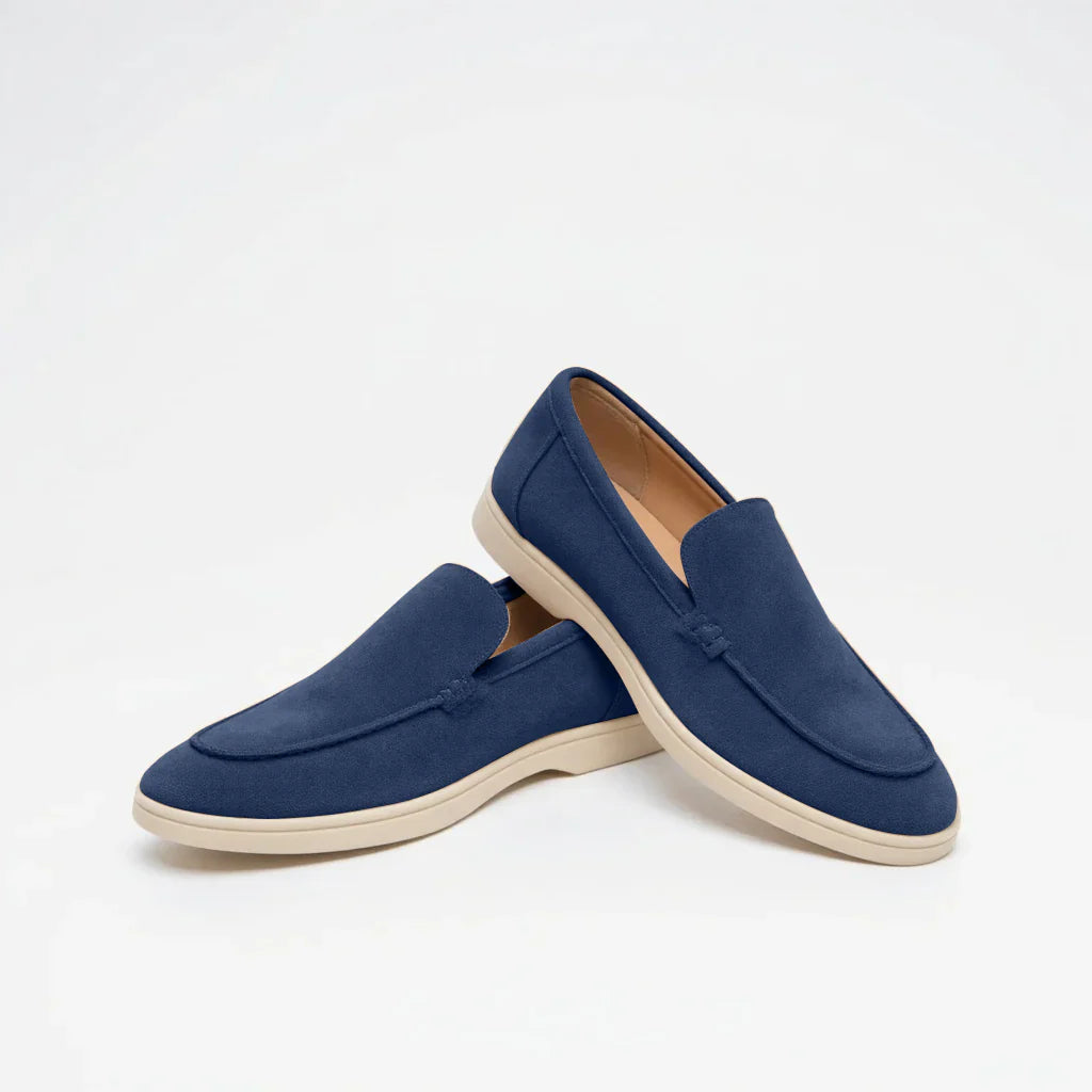 MONACO Rayrush Suede Loafers