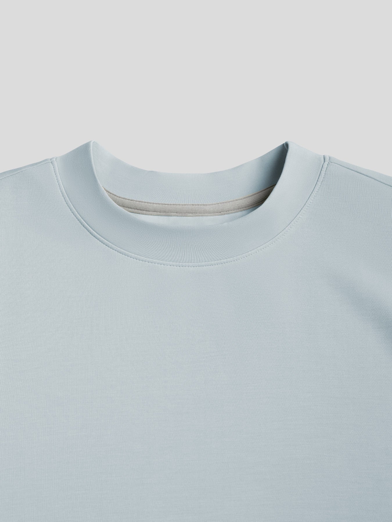 Modal Blend Elbow Patch Long Sleeve Tee:Slim Fit