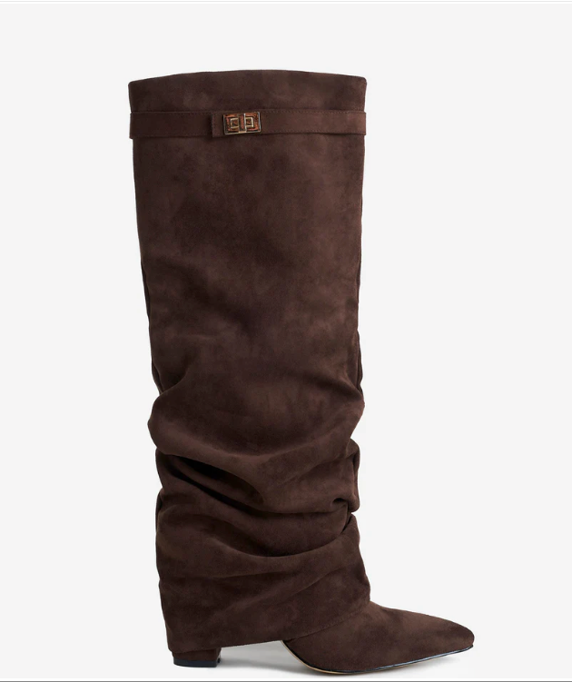 Lavista Slouchy Suede knee high boots