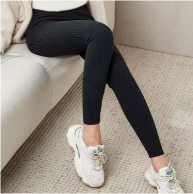 Ultra-Soft Ribbed Knit Leggings – Sculpting & Everyday Comfort