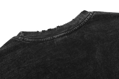 Vintage Washed "Ghosts" Oversized Tee