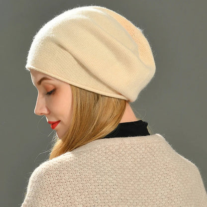 Savoy Cashmere Wool Beanie