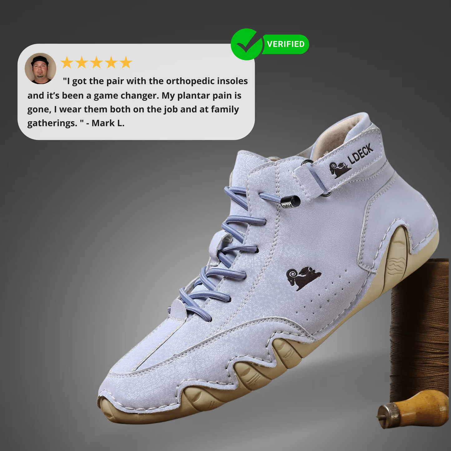 VogLDeck - Waterproof and breathable orthopedic shoes