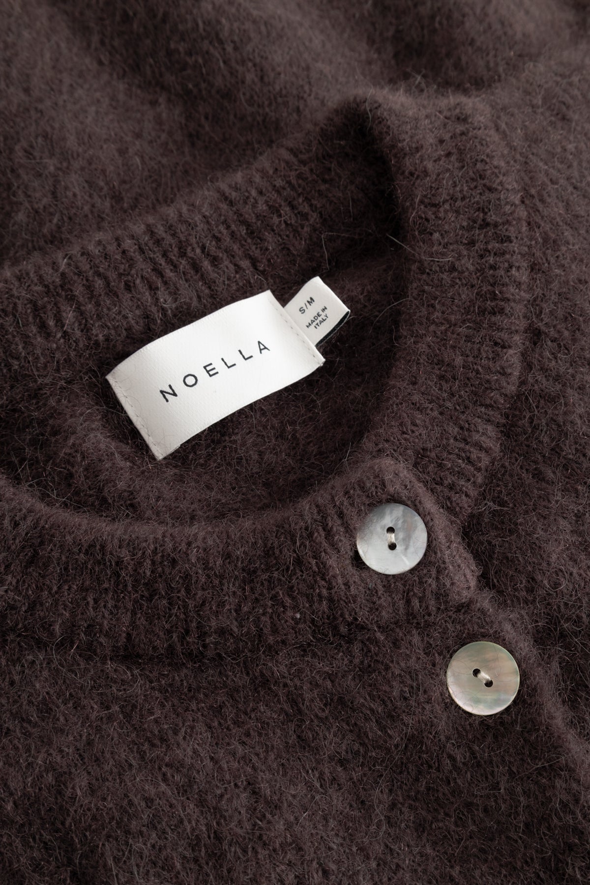 Kae Knit Cardigan Chocolate