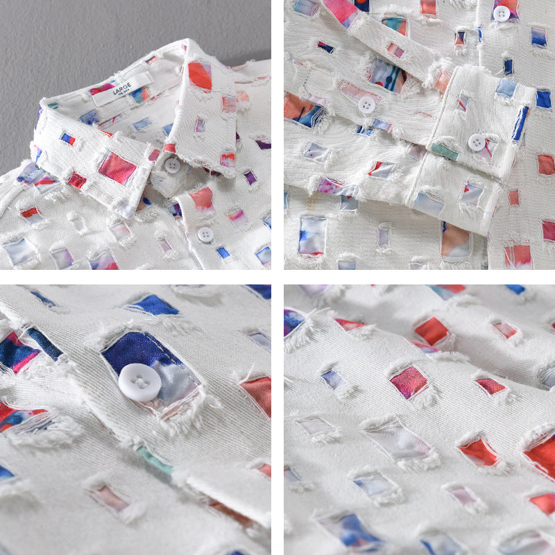 MOSAIC - COLLARED SHIRT