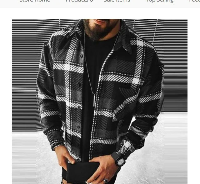Clark | Men's Long Sleeve Winter Shirt