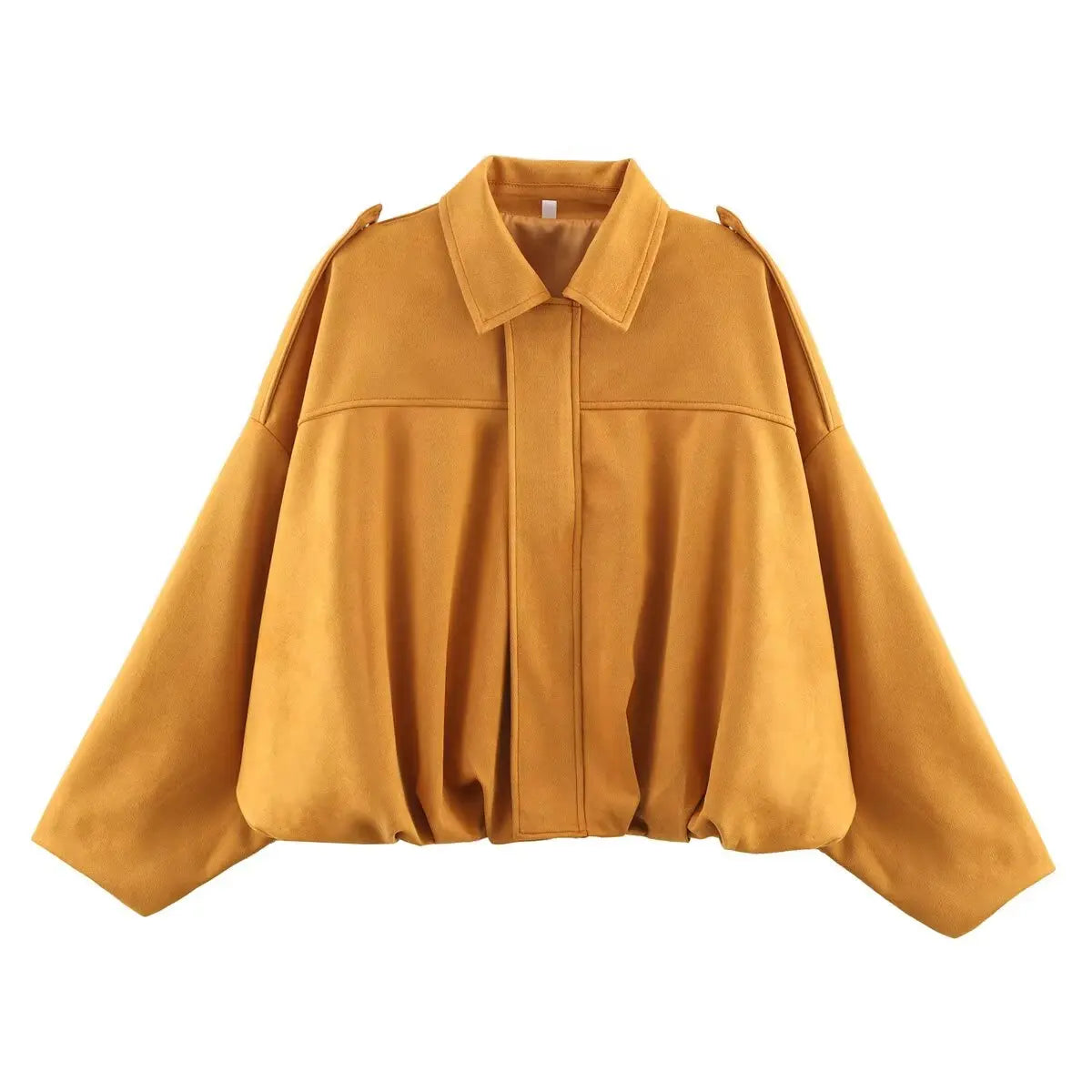 Luna Luxe Oversized Bomber Jacket