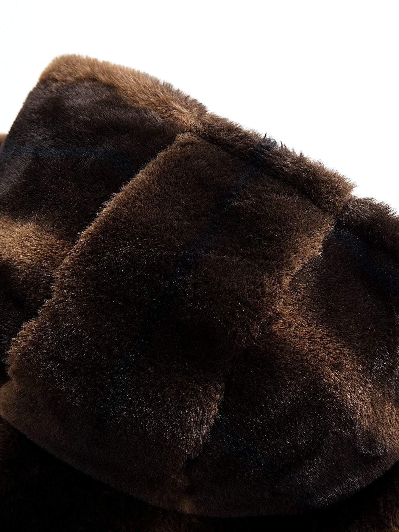 Animal Print Faux Fur Hooded Jacket - Sansa London