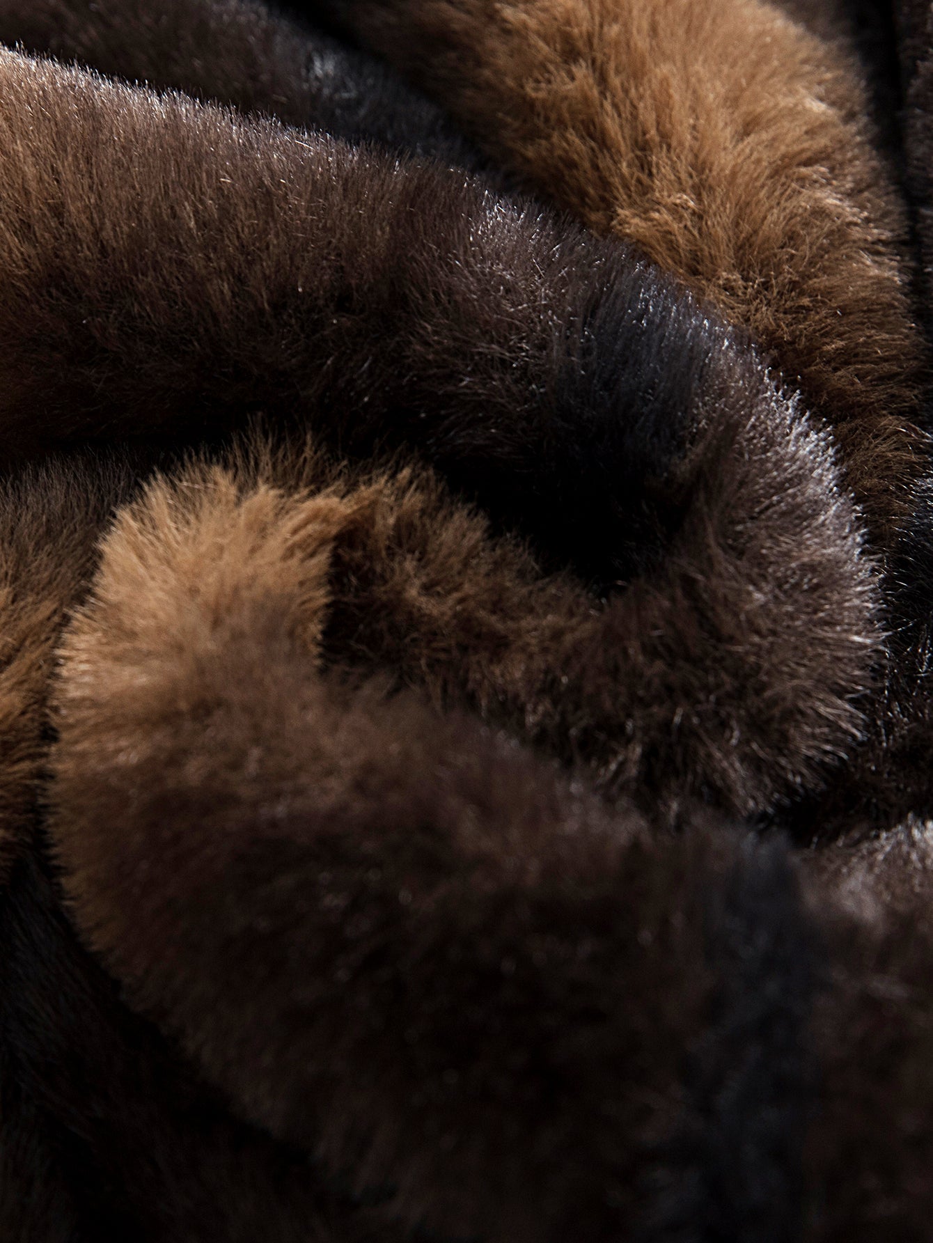 Animal Print Faux Fur Hooded Jacket - Sansa London