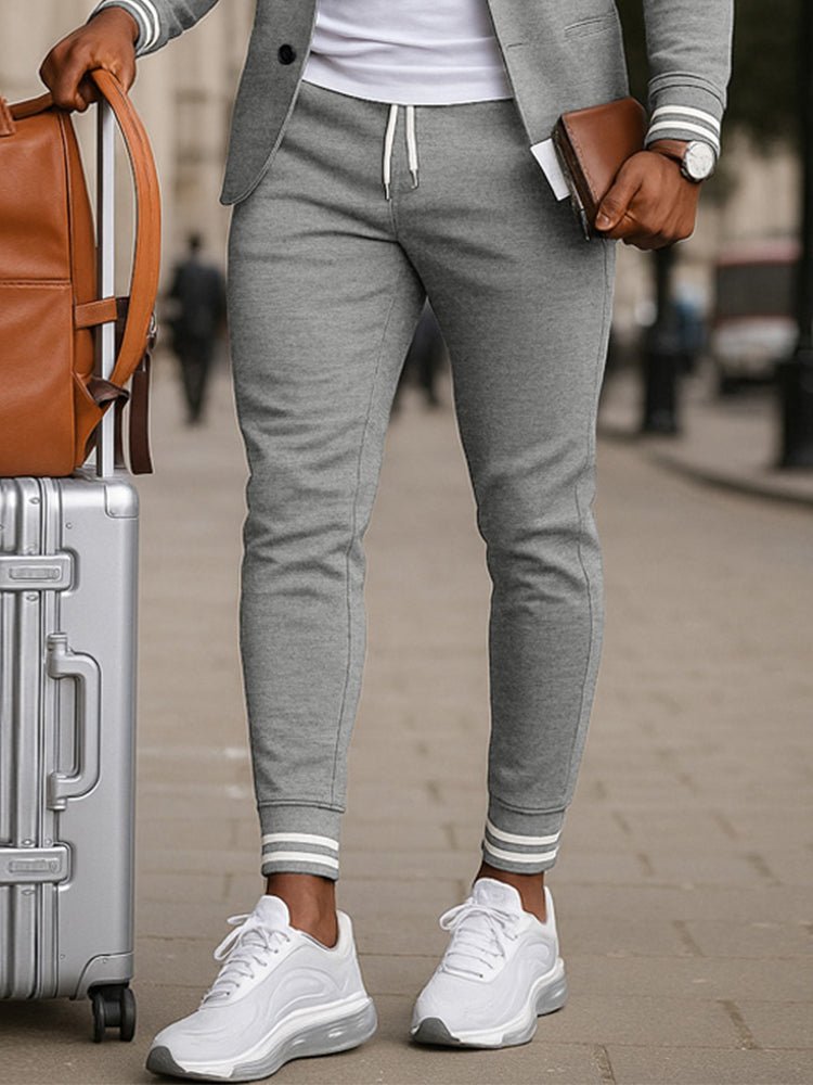 Athletic Inspired Blazer Pants Set - Sansa London