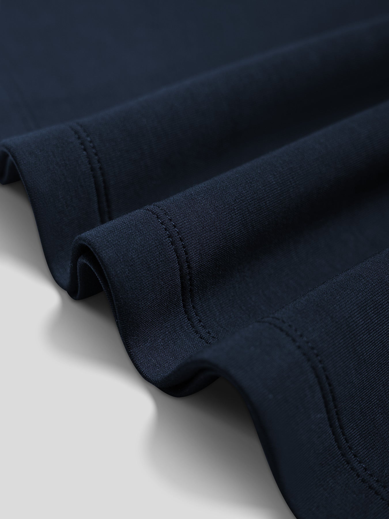 Modal Blend Elbow Patch Long Sleeve Tee:Slim Fit