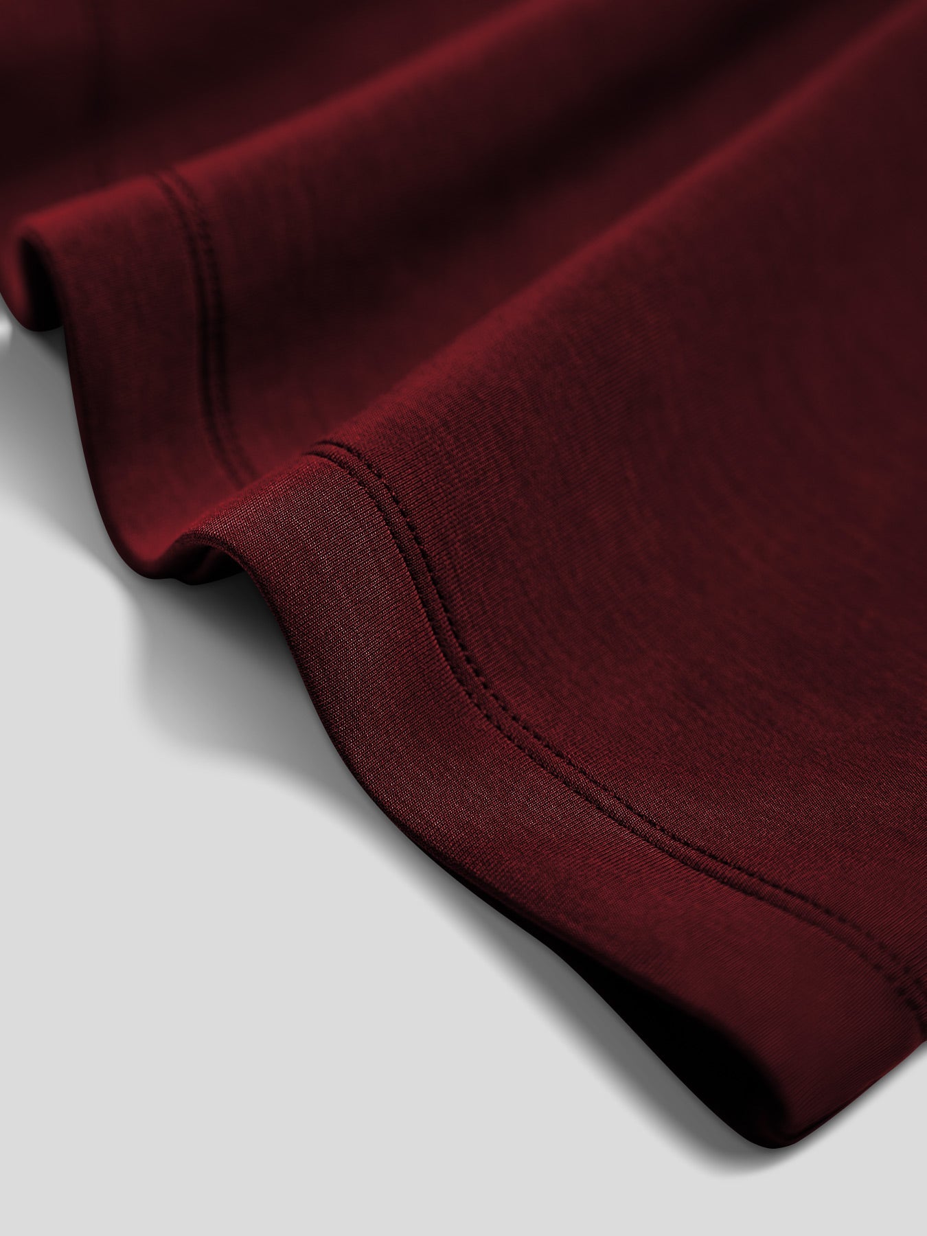 Modal Blend Elbow Patch Long Sleeve Tee:Slim Fit