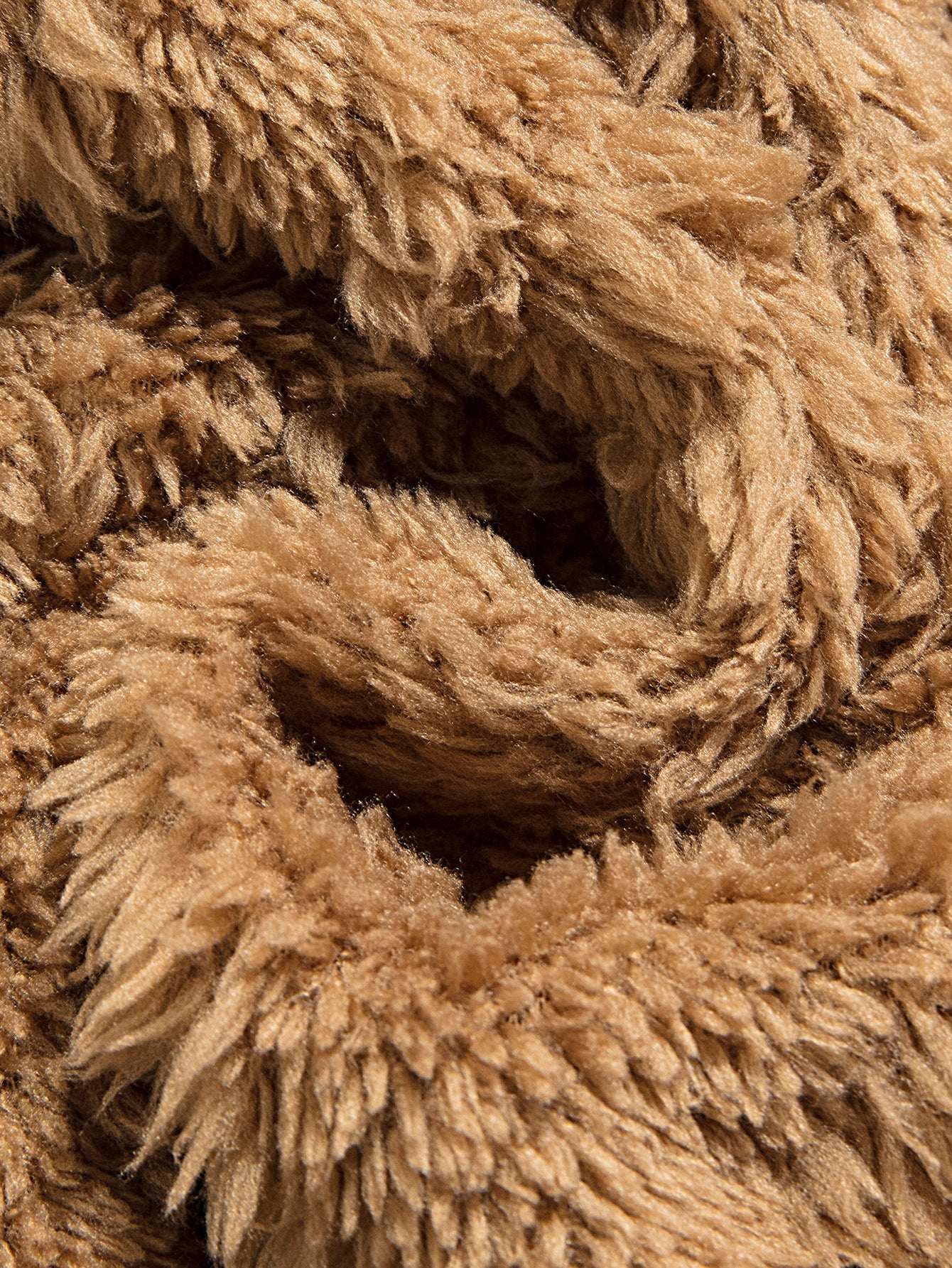 Geometric Jacquard Teddy Hoodie - Sansa London