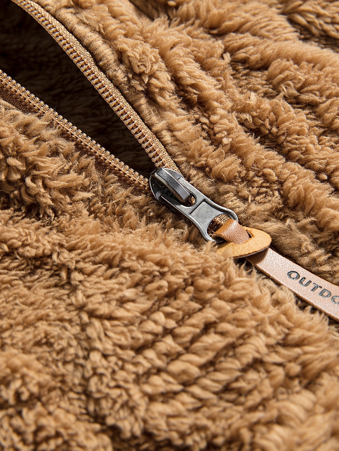 Geometric Jacquard Teddy Hoodie - Sansa London