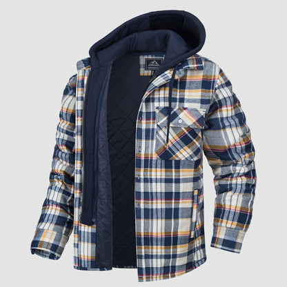 Harry Jacket | Flannel with Removable Hood - Sansa London
