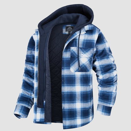 Harry Jacket | Flannel with Removable Hood - Sansa London