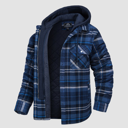 Harry Jacket | Flannel with Removable Hood - Sansa London