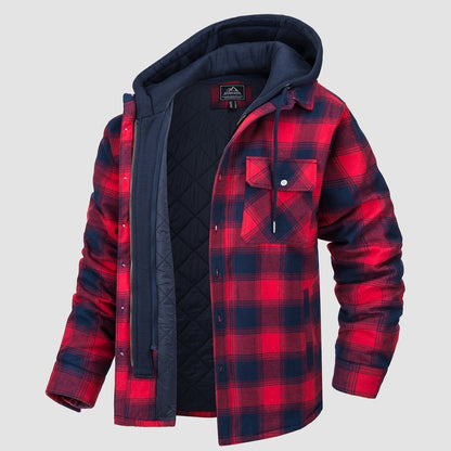 Harry Jacket | Flannel with Removable Hood - Sansa London