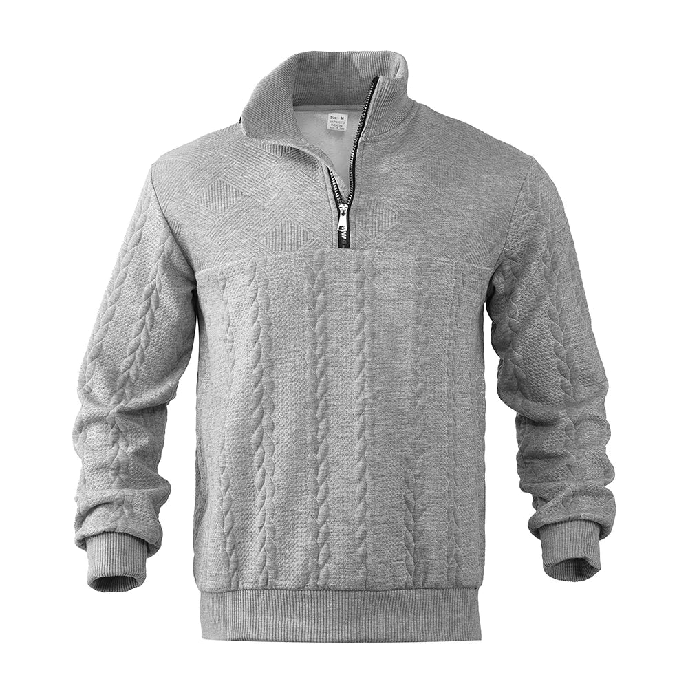 Henry | Premium Quarter Zip Sweatshirt - Sansa London