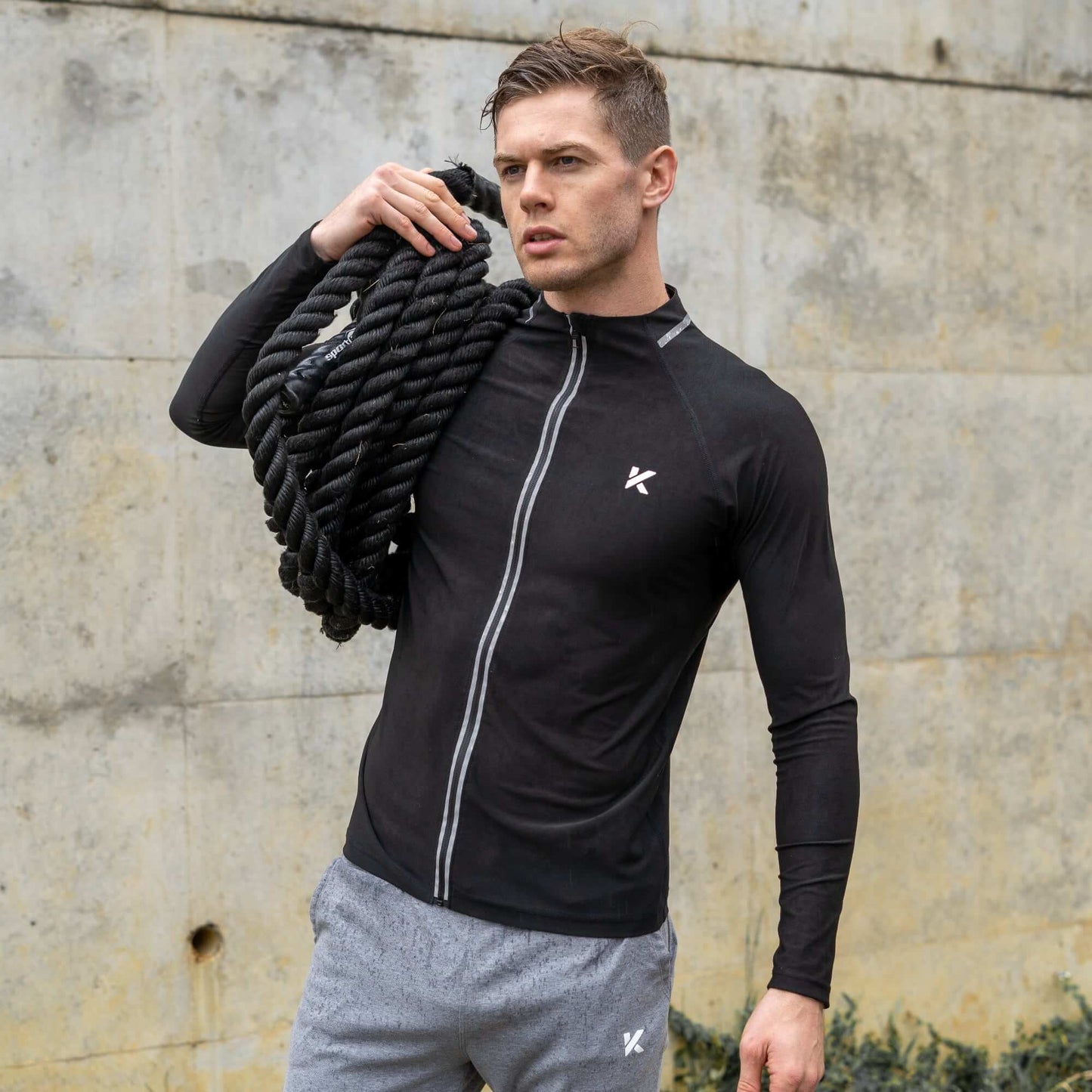 Kewlioo Pro Sauna Jacket for Men (Full/Half Zip)