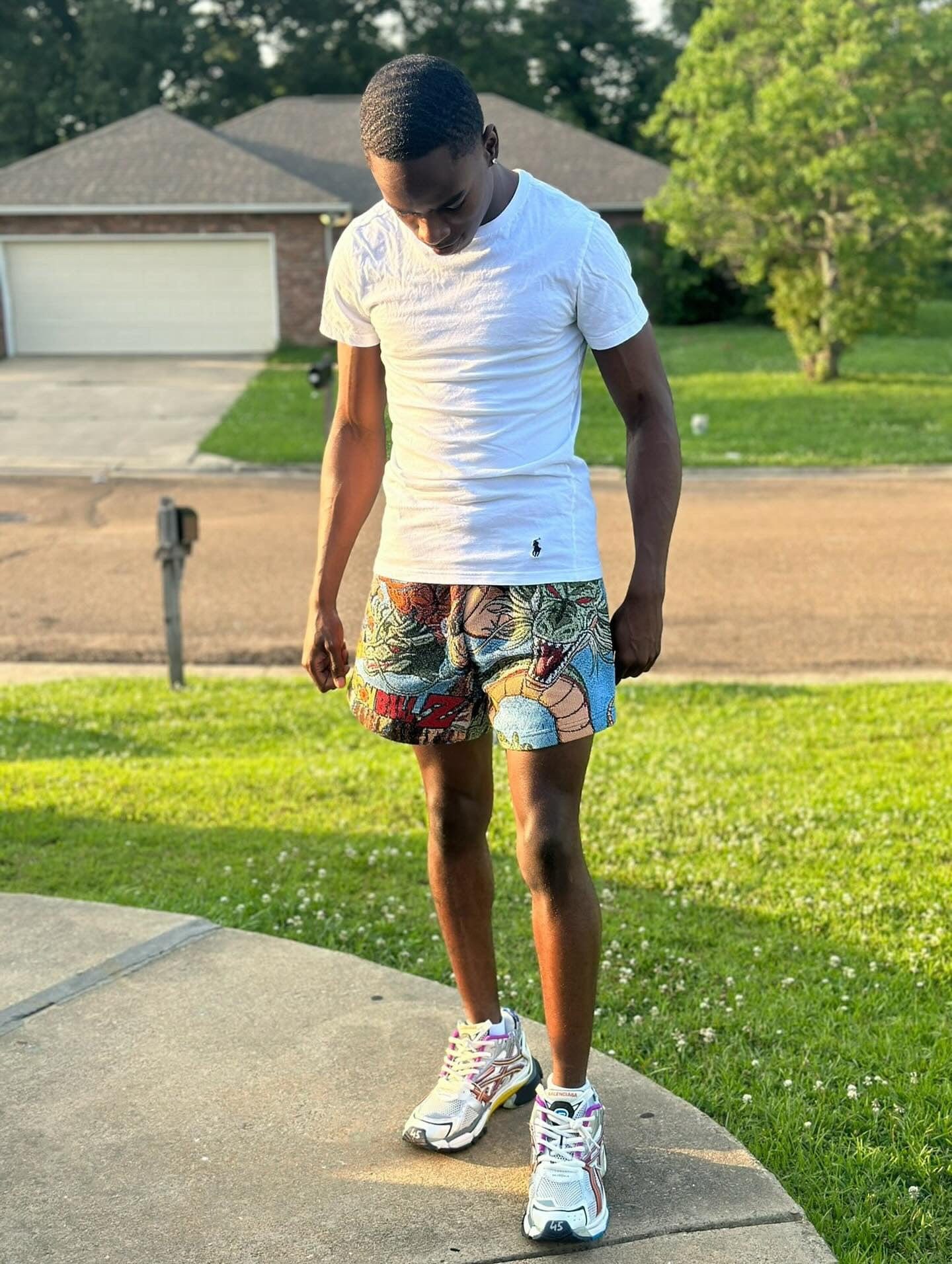 GOKU TAPESTRY SHORTS