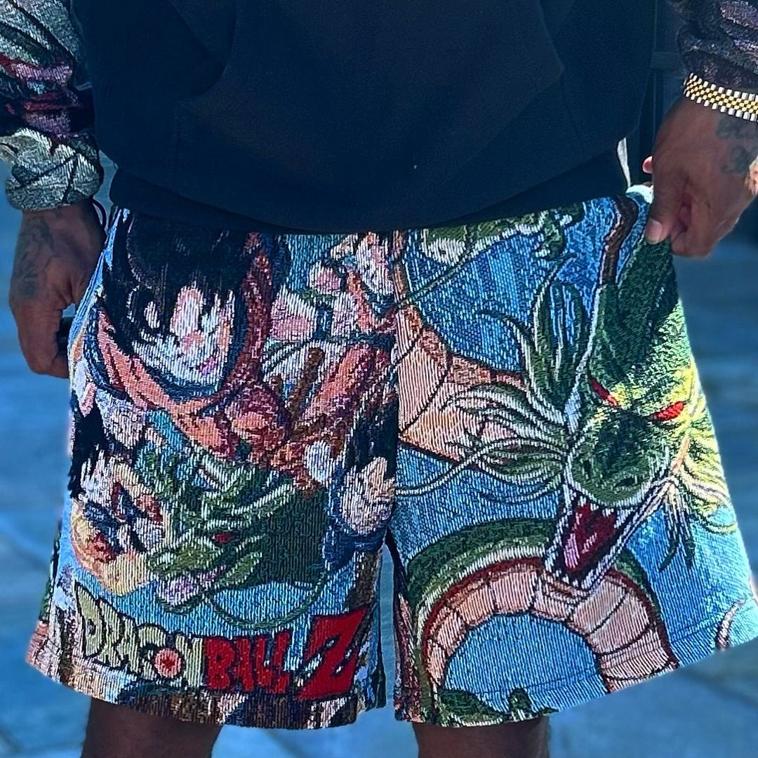GOKU TAPESTRY SHORTS