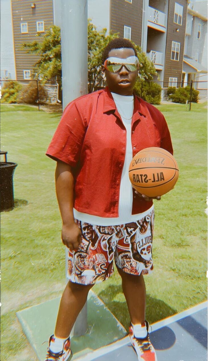 NEW MJ COLLECTION TAPESTRY SHORTS