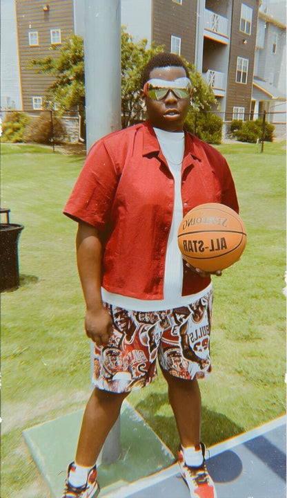 NEW MJ COLLECTION TAPESTRY SHORTS