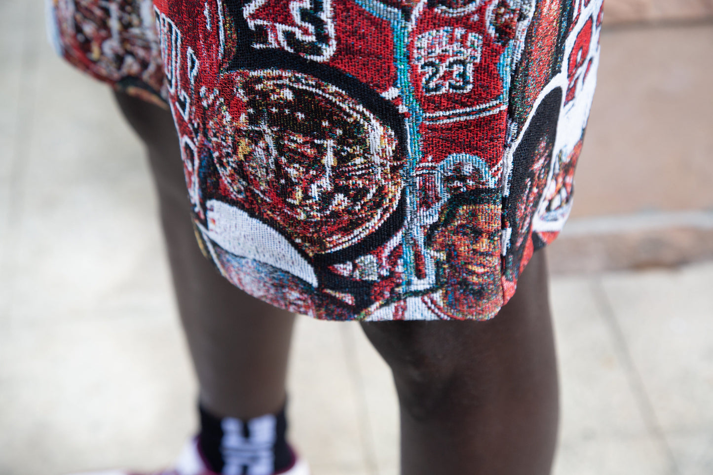 NEW MJ COLLECTION TAPESTRY SHORTS