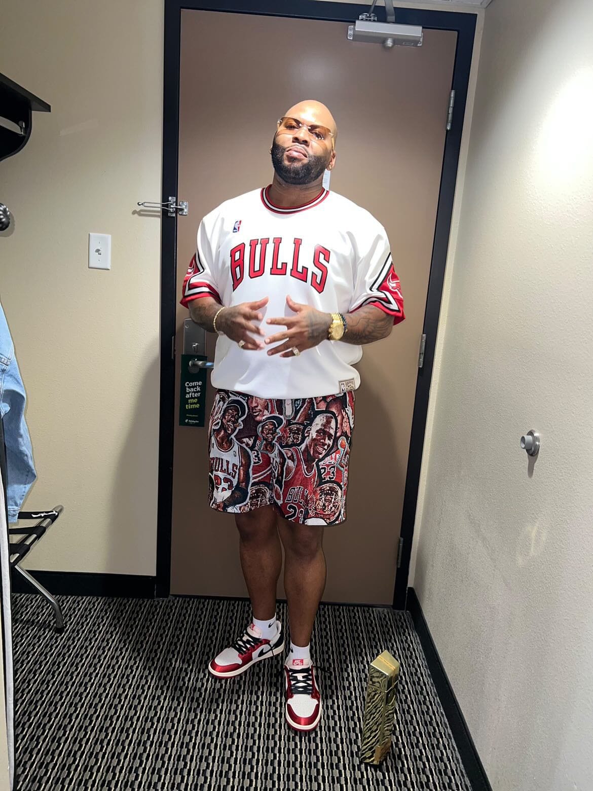 NEW MJ COLLECTION TAPESTRY SHORTS