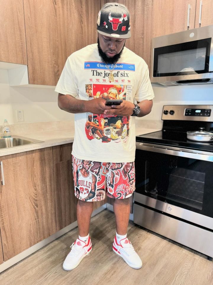 NEW MJ COLLECTION TAPESTRY SHORTS